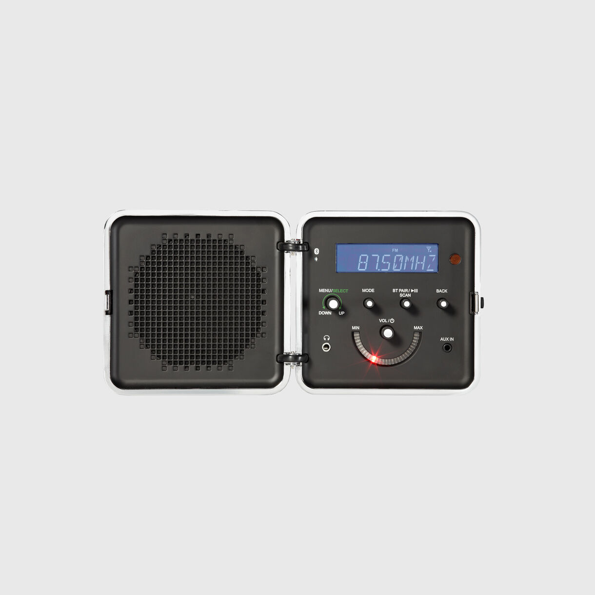 Radio.cubo, interior